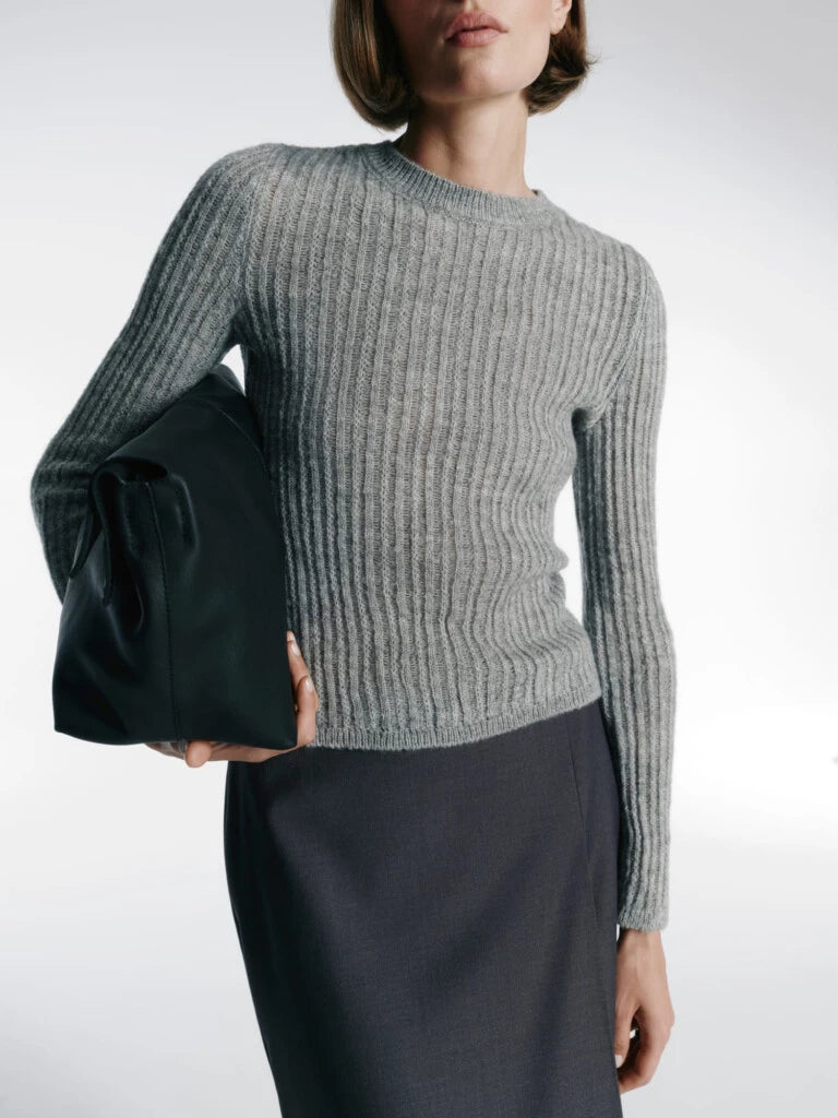 Wool Round Neck Jumper