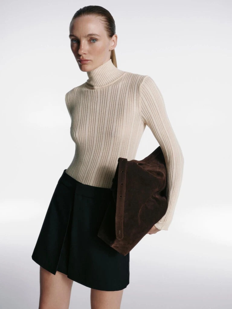 Cotton Turtleneck Sweater