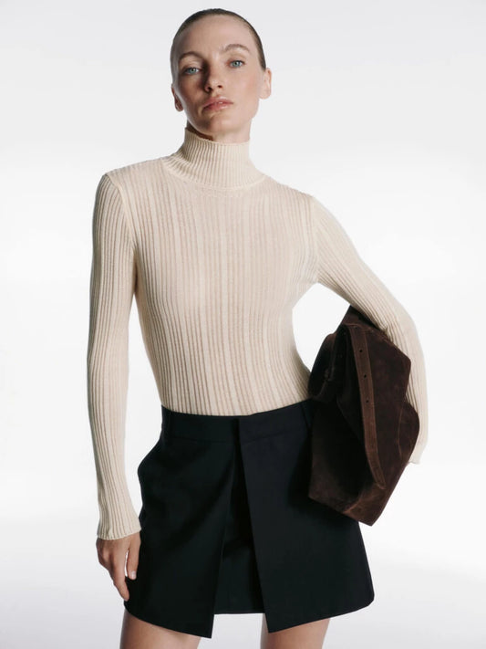 Cotton Turtleneck Sweater