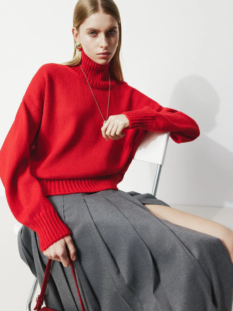 Cozy Roll-Neck Sweater